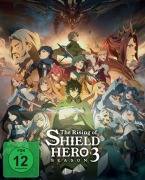 Cover-Bild zum Titel 'The Rising of the Shield Hero - Staffel 3 - Part 1 - DVD mit Sammelschuber' von 'Hitoshi Haga'
