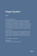 Cover-Bild zum Titel 'Hegel-Studien / Hegel-Studien Band 7 (1972)' von ''