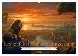 Cover-Bild zum Titel 'Lesezeichen für das ganze Jahr - 12 Monate mit inspirierender Weltliteratur (Wandkalender 2026 DIN A2 quer), CALVENDO Monatskalender' von 'Rupert Kowalski'