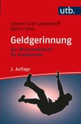 Cover-Bild zum Titel 'Geldgerinnung' von 'Johann Graf Lambsdorff, Björn Frank'