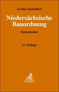 Cover-Bild zum Titel 'Niedersächsische Bauordnung. NBauO' von 'Ulrich Große-Suchsdorf'