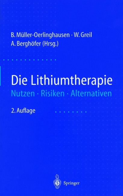 Die Lithiumtherapie - 