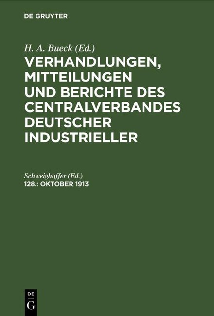 Oktober 1913 - 