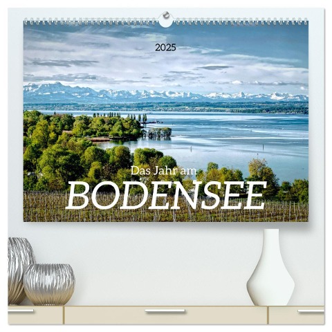 Das Jahr am Bodensee (hochwertiger Premium Wandkalender 2025 DIN A2 quer), Kunstdruck in Hochglanz - Christof Vieweg