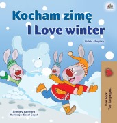 Cover-Bild zum Titel 'I Love Winter (Polish English Bilingual Children's Book)' von 'Shelley Admont, Kidkiddos Books'