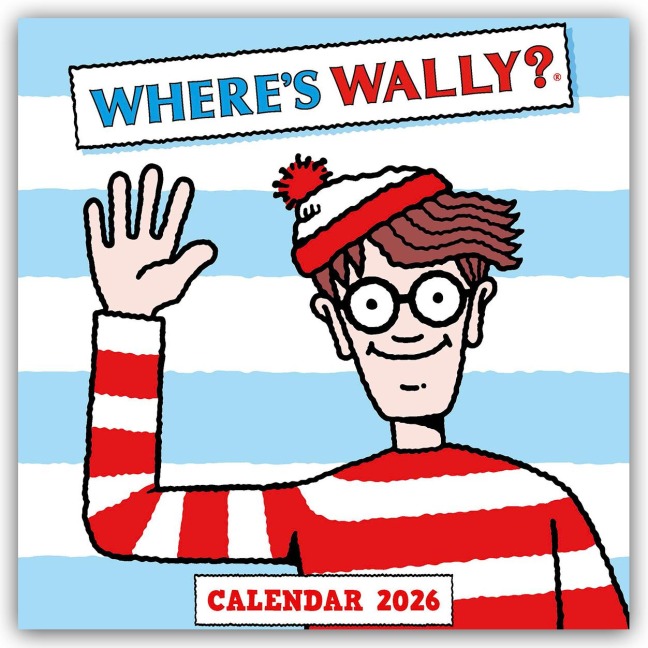 Where's Wally? - Wo ist Wally 2026 - Wand-Kalender - Original Plenty Gifts-Kalender [Mehrsprachig] [Kalender] - 