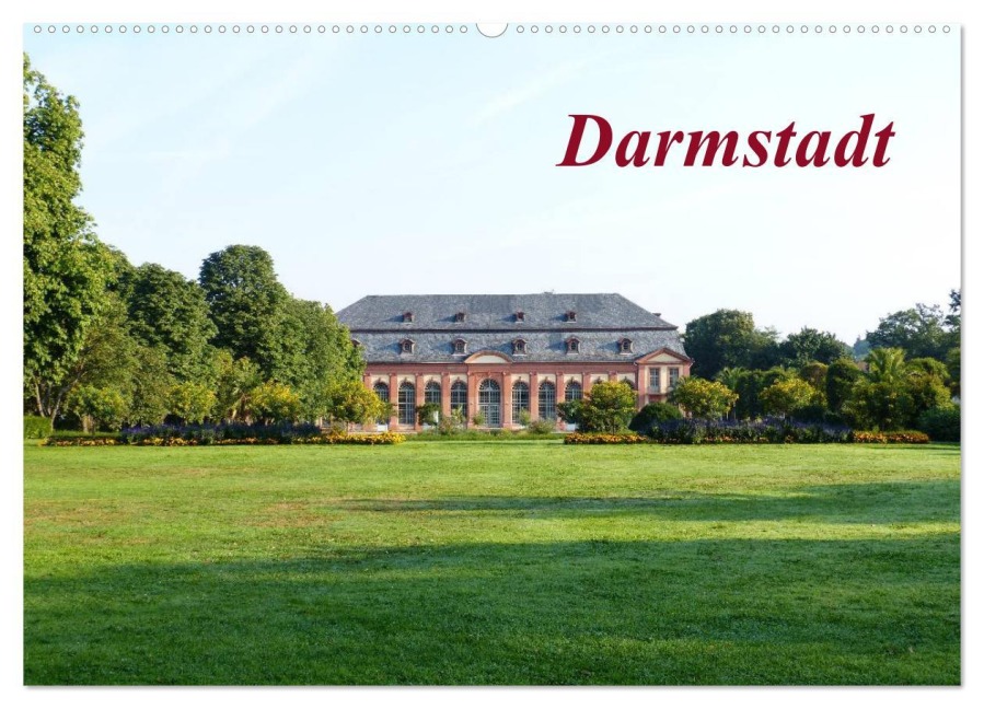 Darmstadt (Wandkalender 2026 DIN A2 quer), CALVENDO Monatskalender - Claus-Uwe Rank