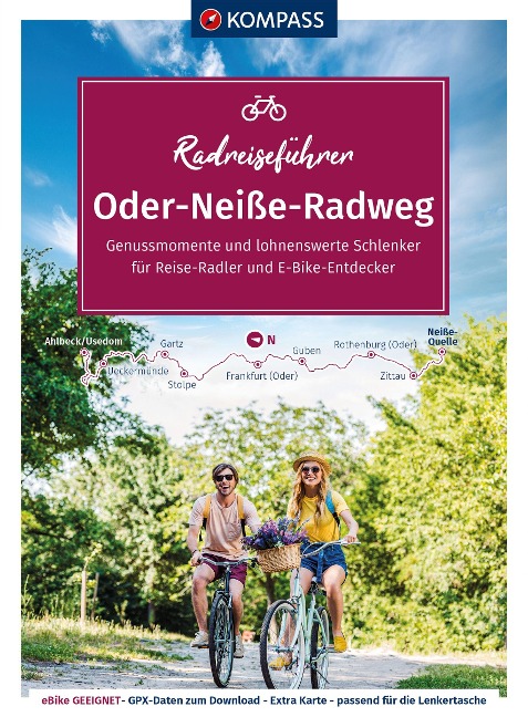 KOMPASS Radreiseführer Oder-Neiße Radweg - 