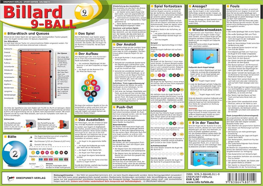 Billard 9-Ball - Michael Schulze