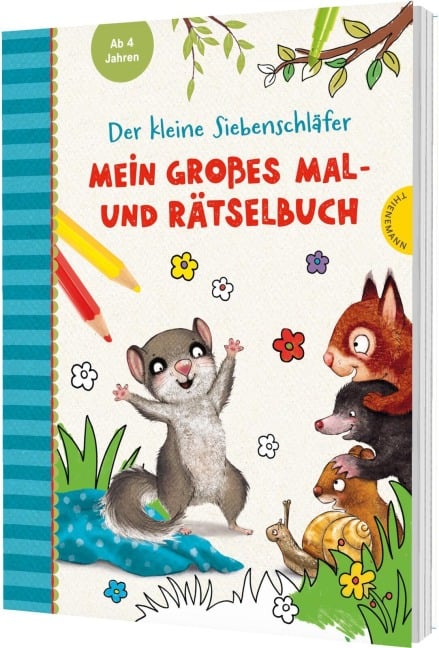 Der kleine Siebenschläfer: Mein großes Mal- und Rätselbuch - Sabine Bohlmann