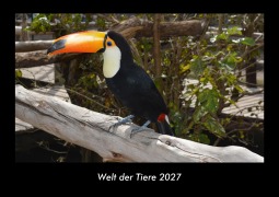 Cover-Bild zum Titel 'Welt der Tiere 2027 Fotokalender DIN A3' von 'Tobias Becker'