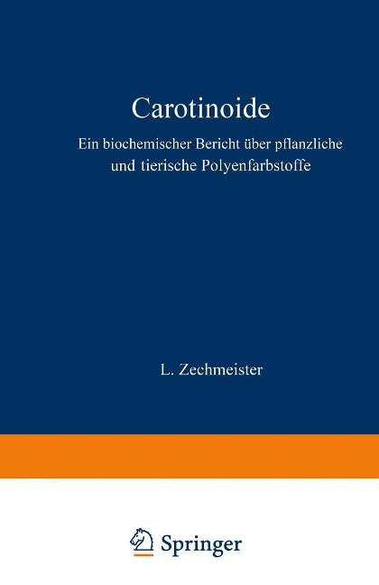 Carotinoide - L. Zechmeister