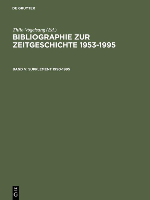 Supplement 1990-1995 - 