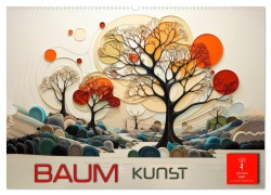 Cover-Bild zum Titel 'Baum Kunst (Wandkalender 2026 DIN A2 quer), CALVENDO Monatskalender' von 'Peter Roder'
