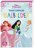 Cover-Bild zum Titel 'Disney Prinzessin: Unsere schönsten Malbilder' von ''