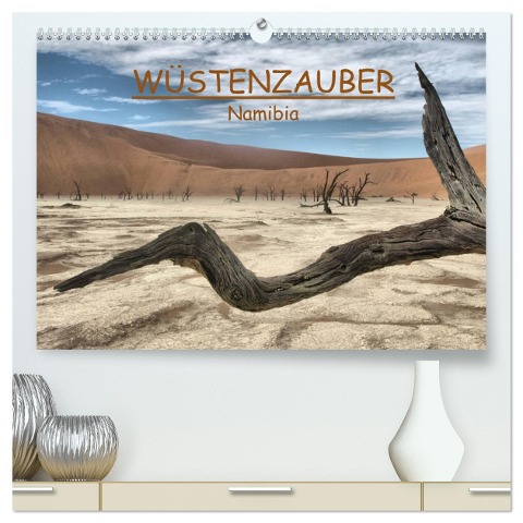 Wüstenzauber Namibia (hochwertiger Premium Wandkalender 2025 DIN A2 quer), Kunstdruck in Hochglanz - Carina Hartmann