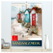 Cover-Bild zum Titel 'Sand.Salz.Meer. (hochwertiger Premium Wandkalender 2026 DIN A2 hoch), Kunstdruck in Hochglanz' von 'Peter Roder'