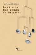 Cover-Bild zum Titel 'Hakkimda Kac Yemin Edilmistir' von 'Mert Mevlüt Gökce'