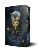Cover-Bild zum Titel 'Island of the Vicious: Du wirst uns gehören (Dark Reverse Harem)' von 'Melissa Mai'