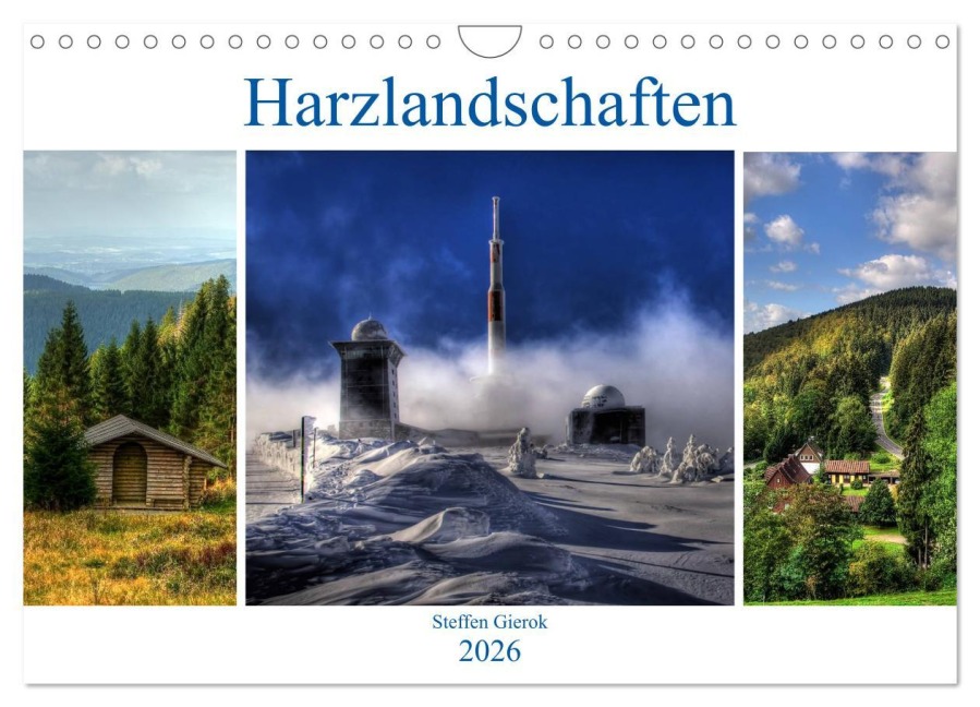 Harz Landschaften (Wandkalender 2026 DIN A4 quer), CALVENDO Monatskalender - Steffen Gierok