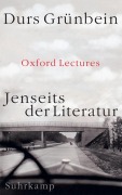 Cover-Bild zum Titel 'Jenseits der Literatur' von 'Durs Grünbein'