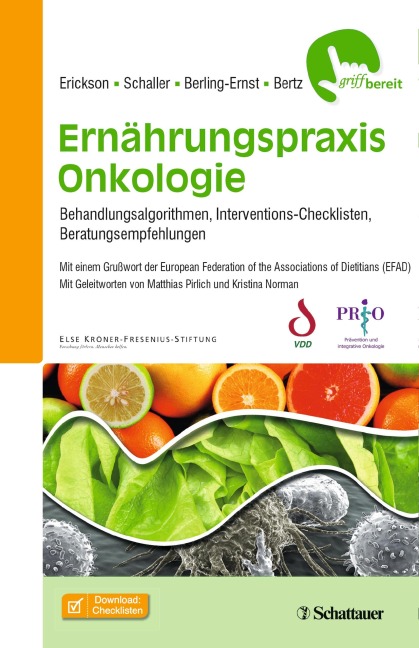 Ernährungspraxis Onkologie - Nicole Erickson, Nina Schaller, Anika P. Berling-Ernst, Hartmut Bertz