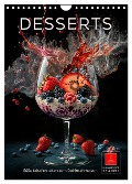 Desserts - Süße Köstlichkeiten zum Dahinschmelzen (Wandkalender 2025 DIN A4 hoch), CALVENDO Monatskalender - Peter Roder