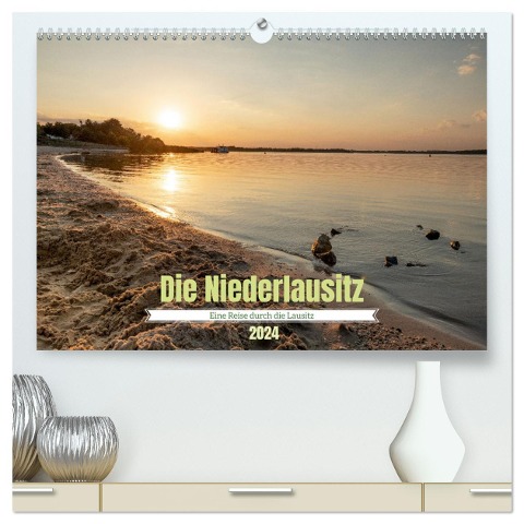 Die Niederlausitz (hochwertiger Premium Wandkalender 2024 DIN A2 quer), Kunstdruck in Hochglanz - Mario Koch