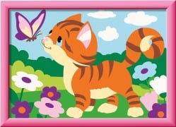 Cover-Bild zum Titel 'CreArt, Malen nach Zahlen Kinder - Kätzchen im Garten' von ''