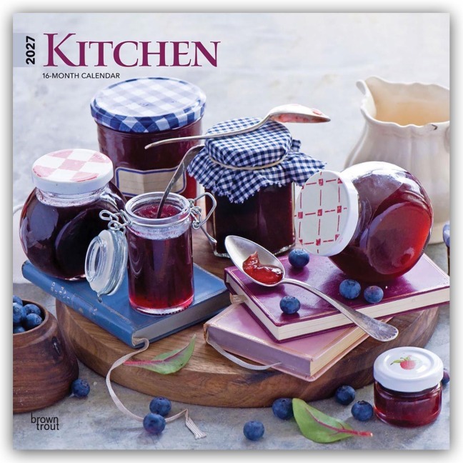 Kitchen - Küchenkalender 2027 - 16-Monatskalender - Browntrout Publishers