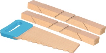 Cover-Bild zum Titel 'Holzbausteine mit Klettverbindungen und Säge' von ''