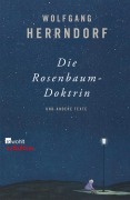Cover-Bild zum Titel 'Die Rosenbaum-Doktrin' von 'Wolfgang Herrndorf'