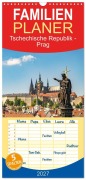 Cover-Bild zum Titel 'Familienplaner 2027 - Tschechische Republik - Prag mit 5 Spalten (Wandkalender, 21 x 45 cm) CALVENDO' von 'Peter Schickert'