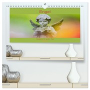 Cover-Bild zum Titel 'Engel - Begleiter für jeden Tag (hochwertiger Premium Wandkalender 2026 DIN A2 quer), Kunstdruck in Hochglanz' von 'Fotodesign Verena Scholze'