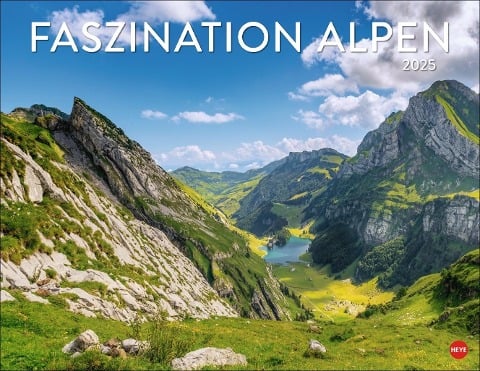 Faszination Alpen Posterkalender 2025 - 