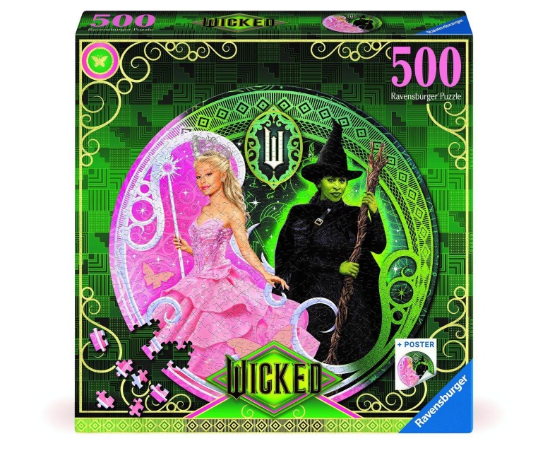 Erwachsenenpuzzle 500 Teile - Wicked - Eine Geschichte in zwei Hälften - 