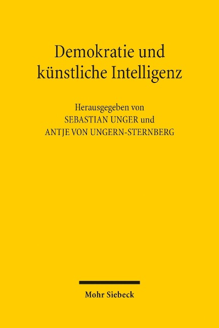 Demokratie und künstliche Intelligenz - 