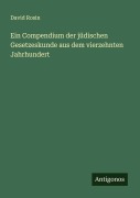 Cover-Bild zum Titel 'Ein Compendium der jüdischen Gesetzeskunde aus dem vierzehnten Jahrhundert' von 'David Rosin'