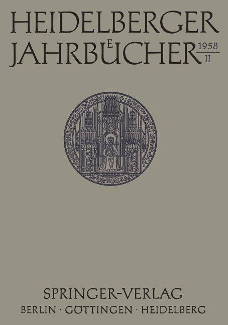Heidelberger Jahrbücher - 
