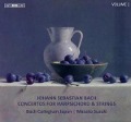 Cover-Bild zum Titel 'Konzerte für Cembalo und Streicher,vol.1' von 'Masato/Bach Collegium Japan Suzuki'