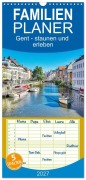 Cover-Bild zum Titel 'Familienplaner 2027 - Gent - staunen und erleben mit 5 Spalten (Wandkalender, 21 x 45 cm) CALVENDO' von 'Thomas Bartruff'