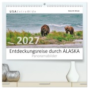Cover-Bild zum Titel 'Entdeckungsreise durch ALASKA (hochwertiger Premium Wandkalender 2027 DIN A2 quer), Kunstdruck in Hochglanz' von 'Dieter-M. Wilczek'