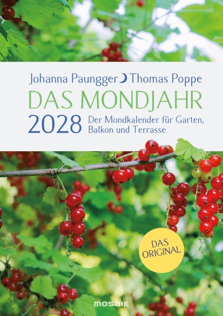 Das Mondjahr 2028 - Garten-Spiralkalender - Johanna Paungger, Thomas Poppe