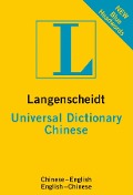 Cover-Bild zum Titel 'Langenscheidt Universal Dictionary Chinese' von ''