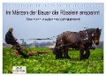 Im Märzen der Bauer die Rösslein anspannt (Tischkalender 2025 DIN A5 quer), CALVENDO Monatskalender - Tanja Riedel