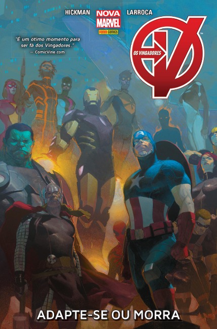 Os Vingadores: Adapte-se ou Morra - Jonathan Hickman