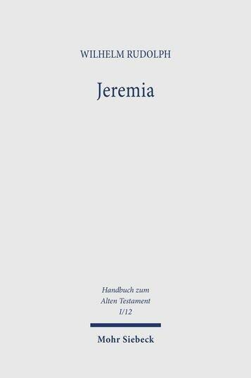 Jeremia - Wilhelm Rudolph