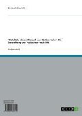 Cover-Bild zum Titel ''Wahrlich, dieser Mensch war Gottes Sohn'. Die Darstellung des Todes Jesu nach Mk.' von 'Christoph Osterholt'