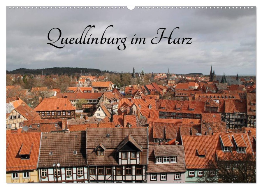 Quedlinburg im Harz (Wandkalender 2026 DIN A2 quer), CALVENDO Monatskalender - Jörg Sabel