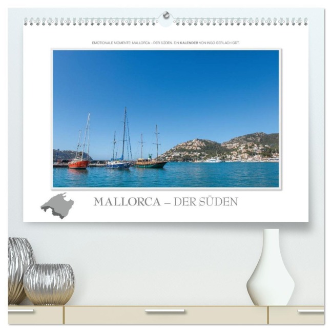 Emotionale Momente: Mallorca - der Süden. (hochwertiger Premium Wandkalender 2026 DIN A2 quer), Kunstdruck in Hochglanz - Ingo Gerlach GDT